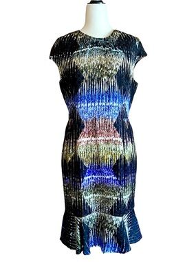 Peter Pilotto silk multicolour dress